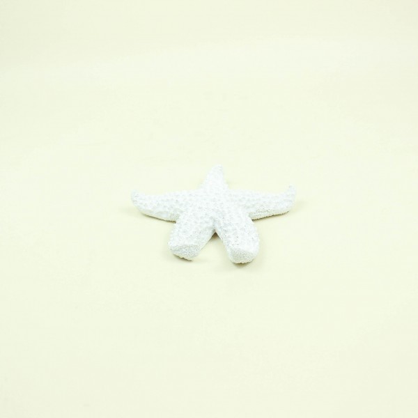 Escultura Estrela do Mar Branca P