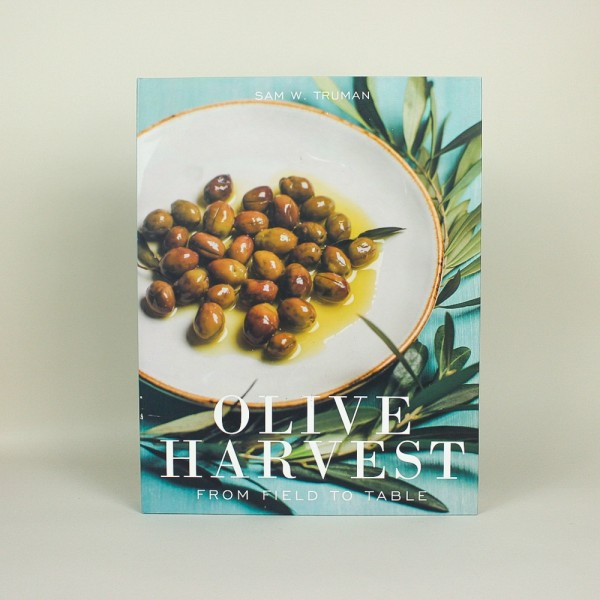 Livro Caixa Decorativo Olive Harvest