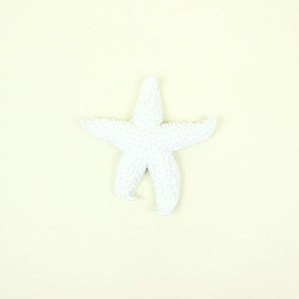Escultura Estrela do Mar Branca P