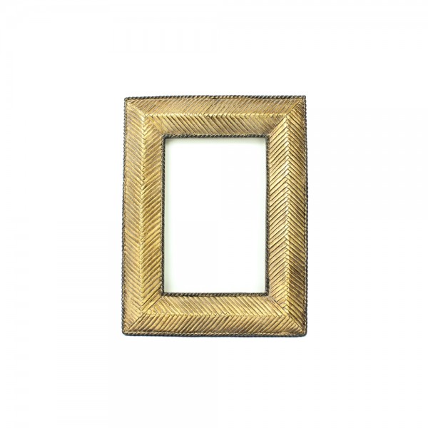 Porta Retrato Dourado 10x15