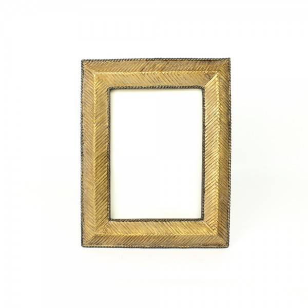 Porta Retrato Dourado 13x18