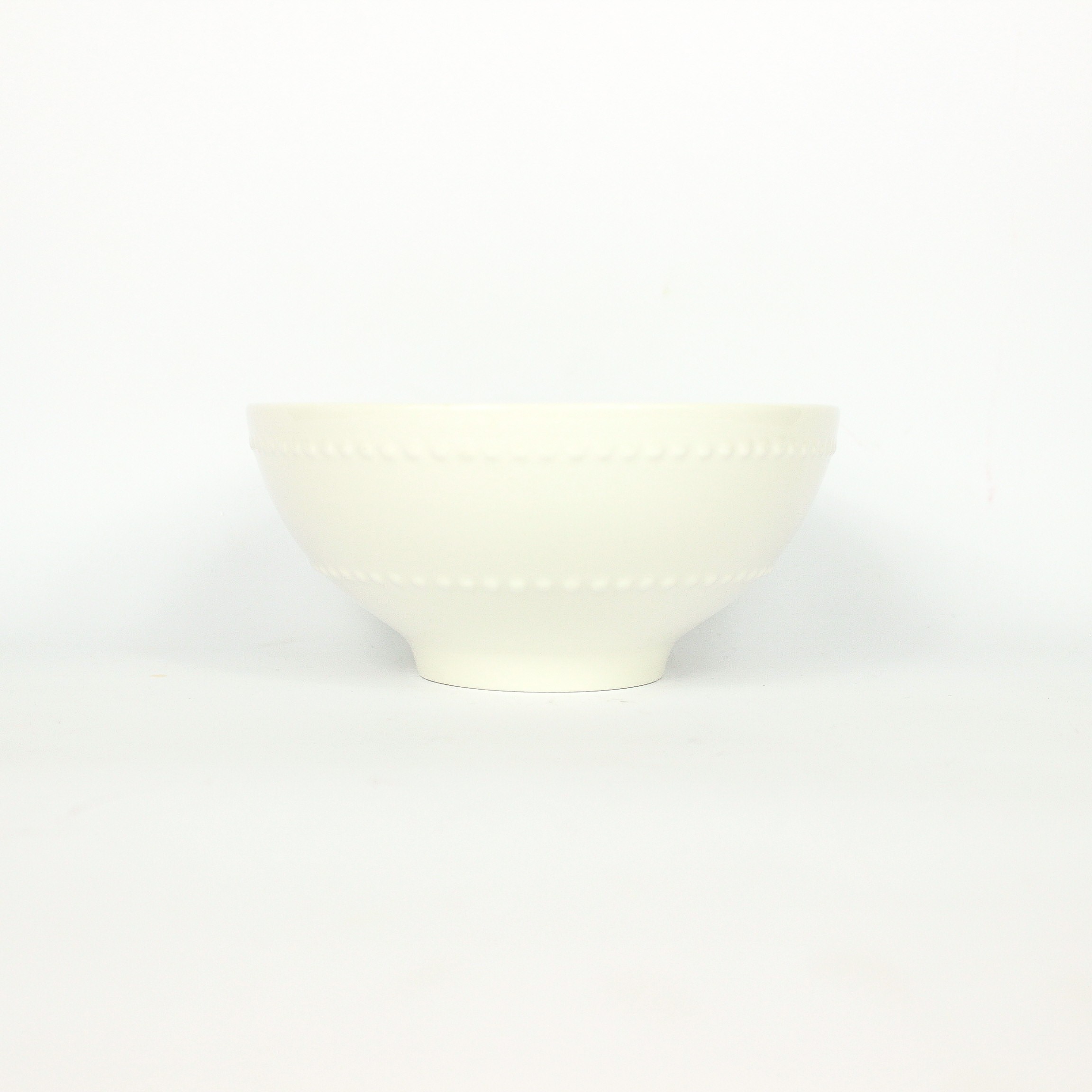Bowl de Porcelana Points Branco